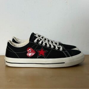Comme des Garçons Play x Converse One Star 'Black White' A01791C Men’s Size 12